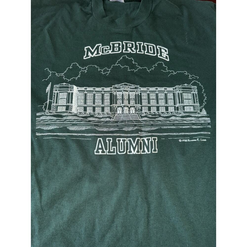 Vintage 1998 William Cullen McBride High School Alumni T Shirt Catholic Boys STL